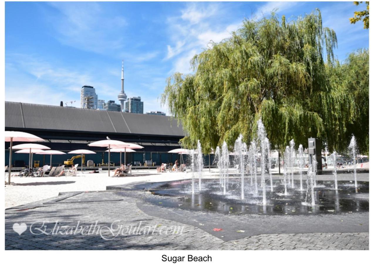 Three-Bedroom Condo With Free Parking Nearby Cn Tower With Lake View Toronto Dış mekan fotoğraf